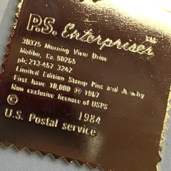 USPS Vintage Love Stamp Pin Authenticity Certificate, NEW - Picture 10 of 16